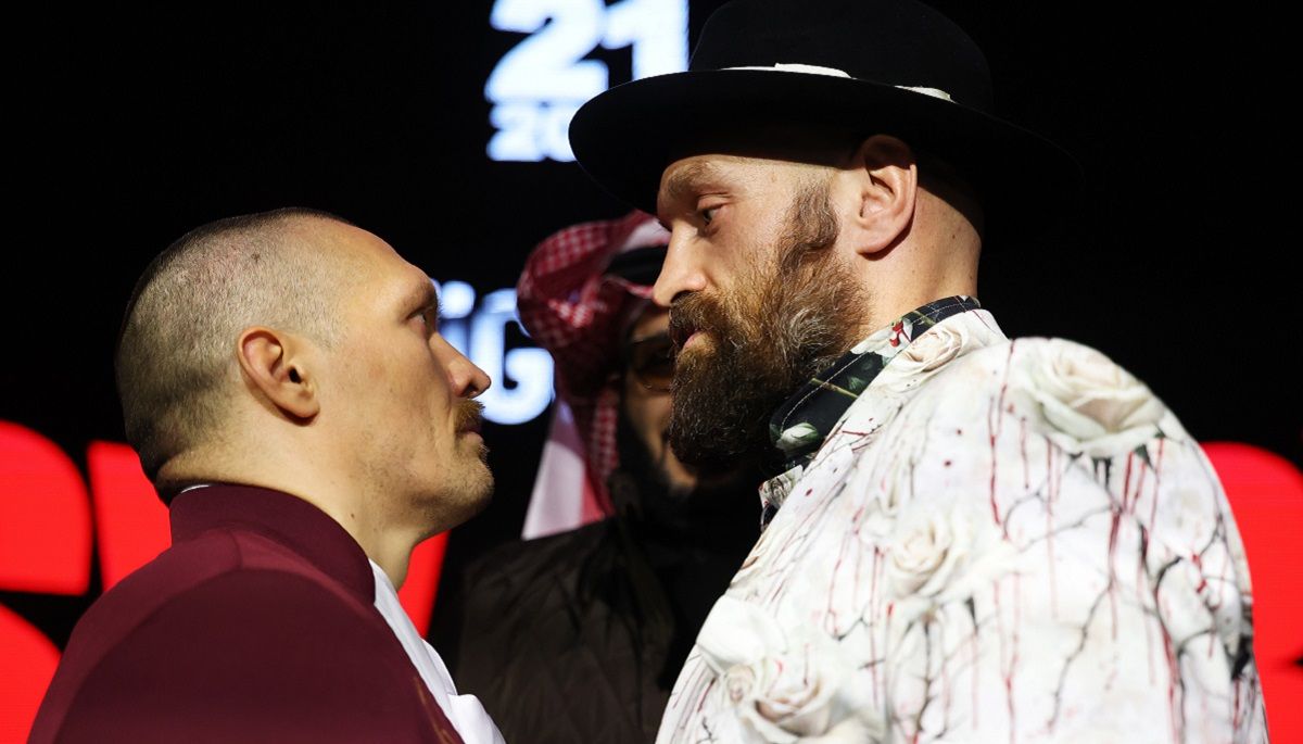 Усик Фьюри 2 - дуэль взглядов боксеров перед реваншем, видео, 19 декабря 2024 года Усик Фьюри 2 - дуэль взглядов боксеров перед реваншем, видео, 19 декабря 2024 года