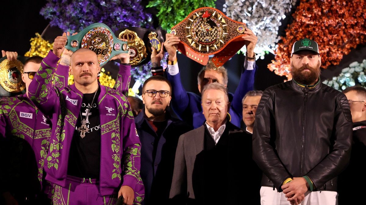 Усик – Фьюри 2 - результаты церемонии взвешивания, перед реваншем, видео Усик – Фьюри 2 - результаты церемонии взвешивания, перед реваншем, видео