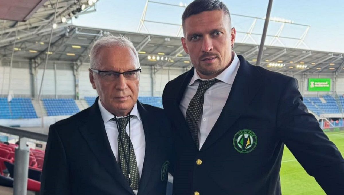 Олександру Усику – 38 - ФК Полісся привітало боксер із днем народження Олександру Усику – 38 - ФК Полісся привітало боксер із днем народження