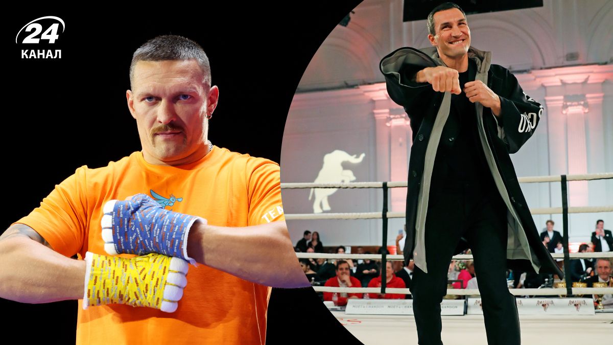 Усик Кличко - промоутер Красюк оценил шансы на очный бой украинцев Усик Кличко - промоутер Красюк оценил шансы на очный бой украинцев