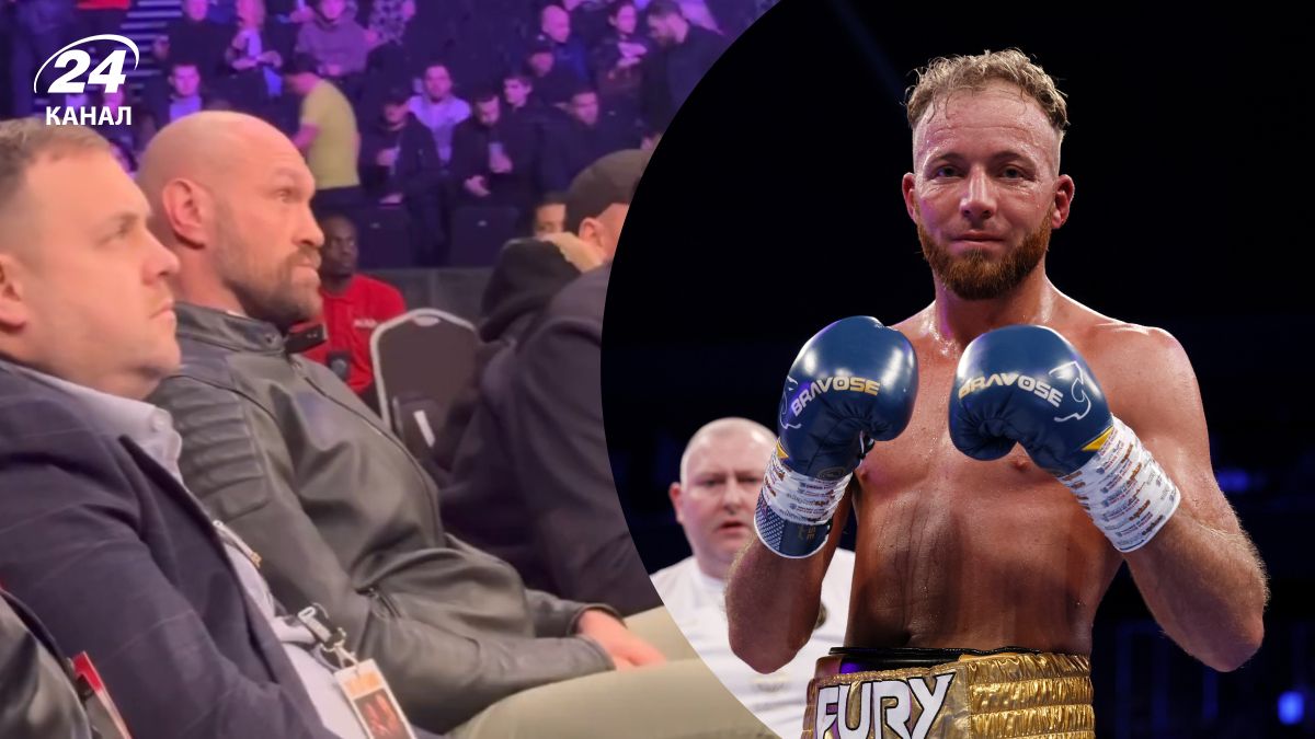 Тайсон Ф'юрі приїхав на вечір боксу Чісора – Валлін - який вигляд мав британець Тайсон Ф'юрі приїхав на вечір боксу Чісора – Валлін - який вигляд мав британець