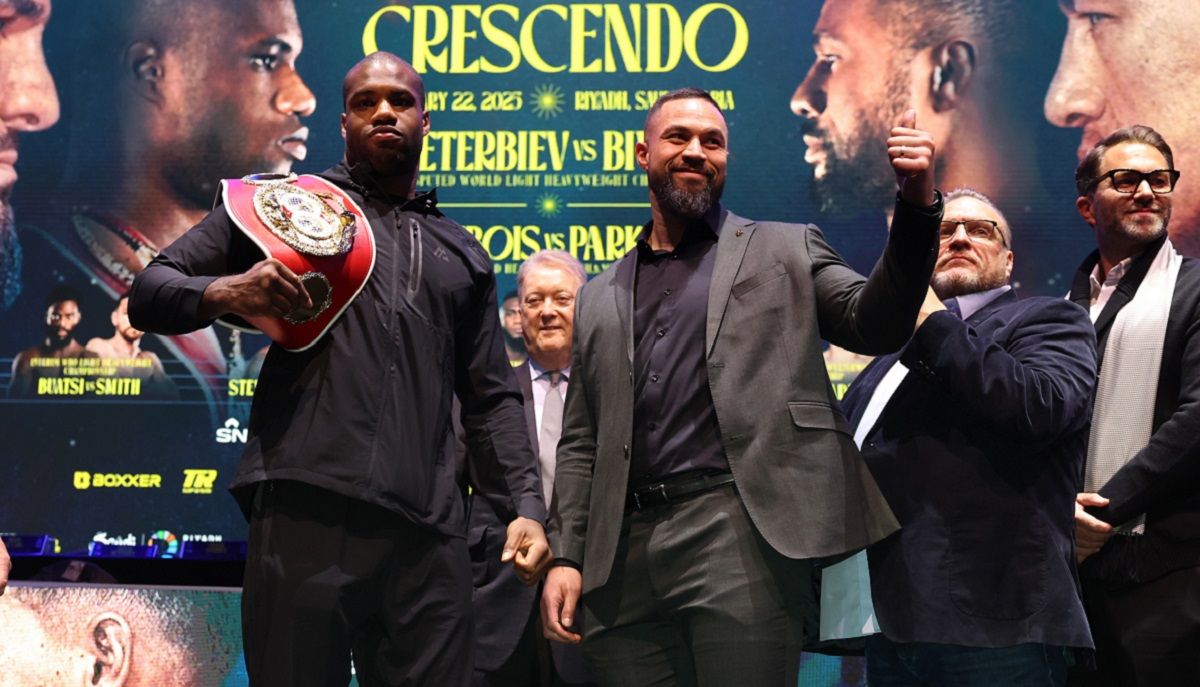 Дюбуа Паркер - чемпіон IBF поділився очікуваннями перед боєм 22 лютого в Ер-Ріяді Дюбуа Паркер - чемпіон IBF поділився очікуваннями перед боєм 22 лютого в Ер-Ріяді