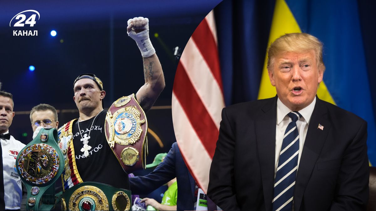 Олександр Усик розповів, чи готовий віддати усі пояси Трампу заради миру в Україні Олександр Усик розповів, чи готовий віддати усі пояси Трампу заради миру в Україні