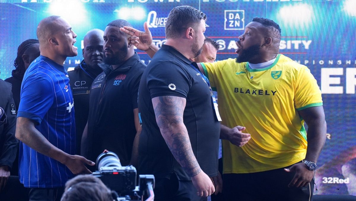 Фабио Уордли и Джаррел Миллер устроили конфликт на пресс-конференции Фабио Уордли и Джаррел Миллер устроили конфликт на пресс-конференции