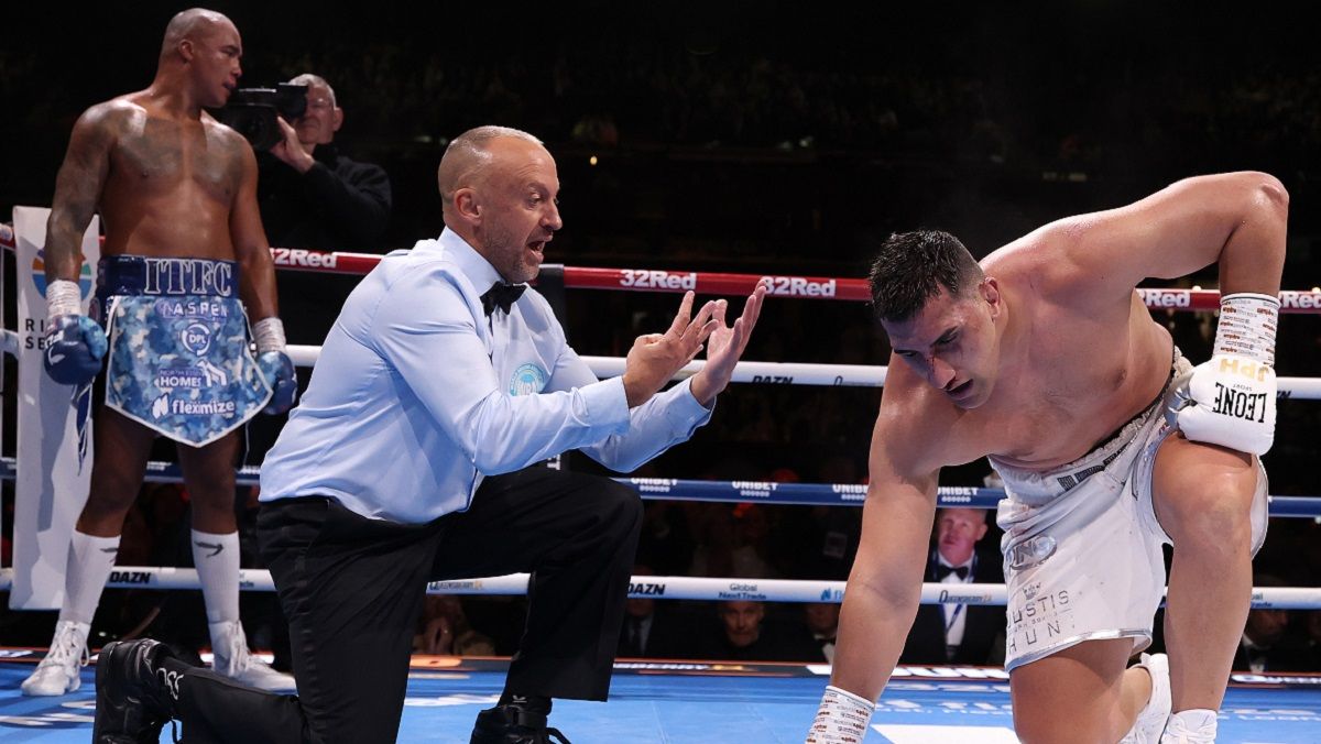 Уордли – Гуни - результат боя Уордли – Гуни - результат боя