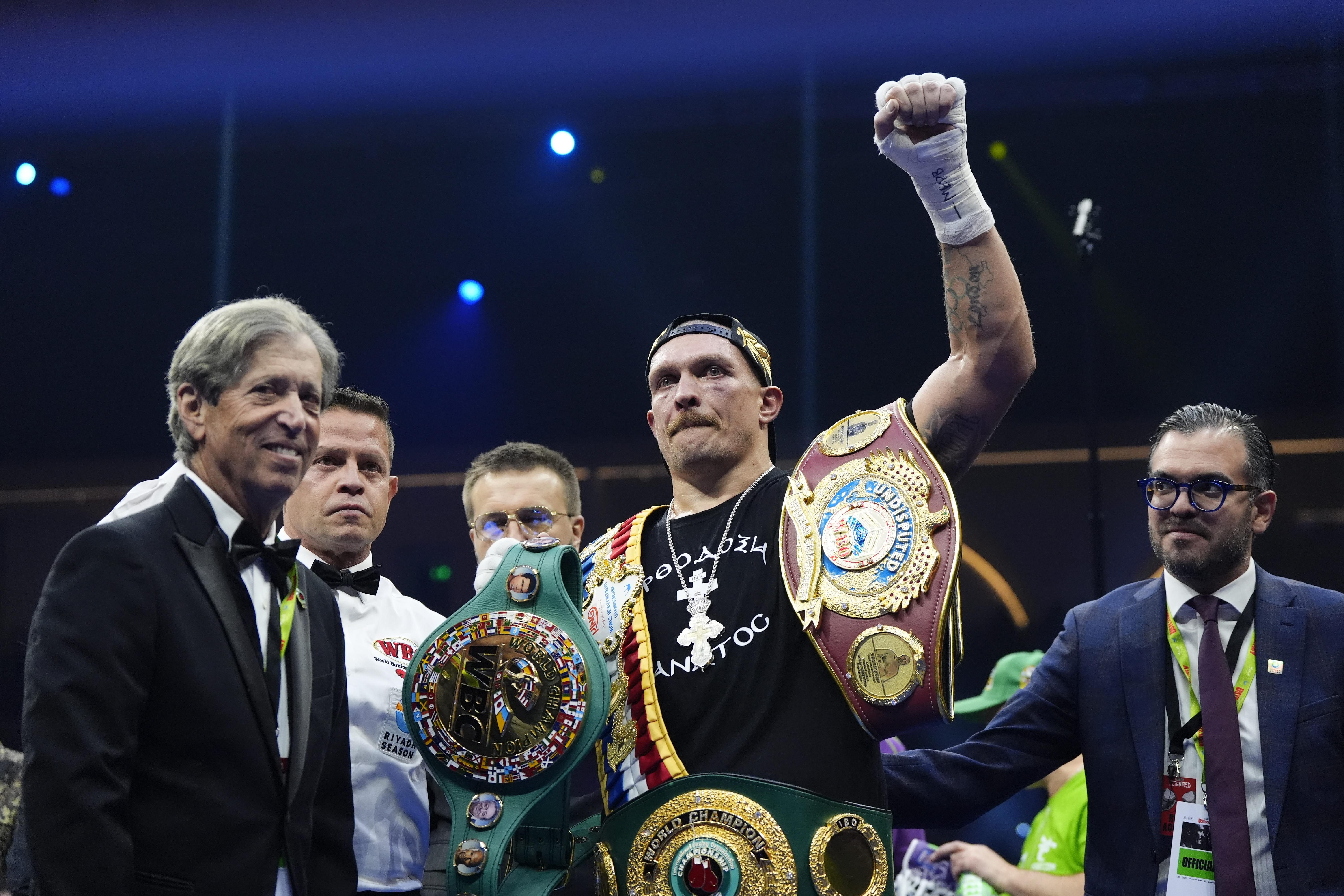 Топ-10 рейтингу найкращих боксерів P4P від The Ring - місце Олександра Усика