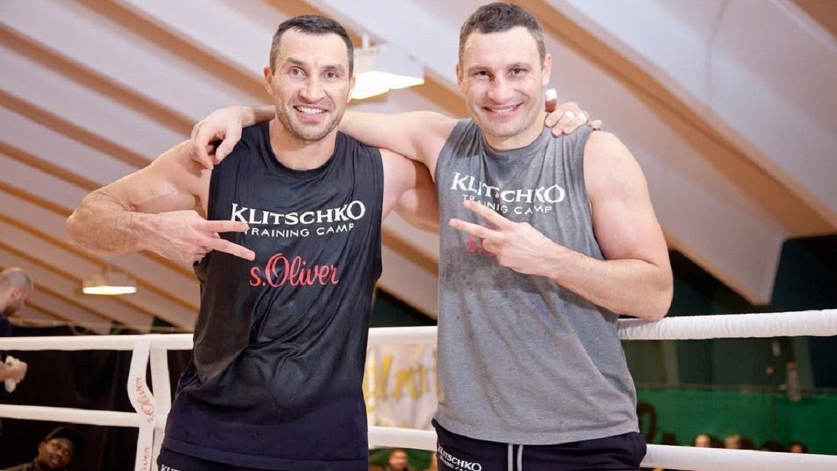 Бій братів Кличків - як Володимир поспарингував із Віталієм