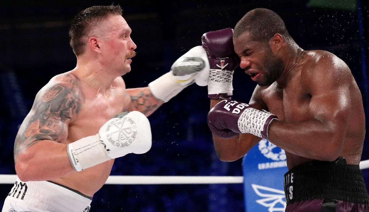 Усик Дюбуа - российский промоутер Хрюнов пожелал поражения украинскому боксеру Усик Дюбуа - российский промоутер Хрюнов пожелал поражения украинскому боксеру