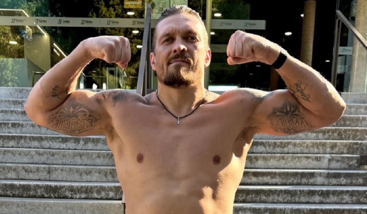 Усик поділився світлиною свого тіла перед реваншем із Дюбуа 19 липня Усик поділився світлиною свого тіла перед реваншем із Дюбуа 19 липня