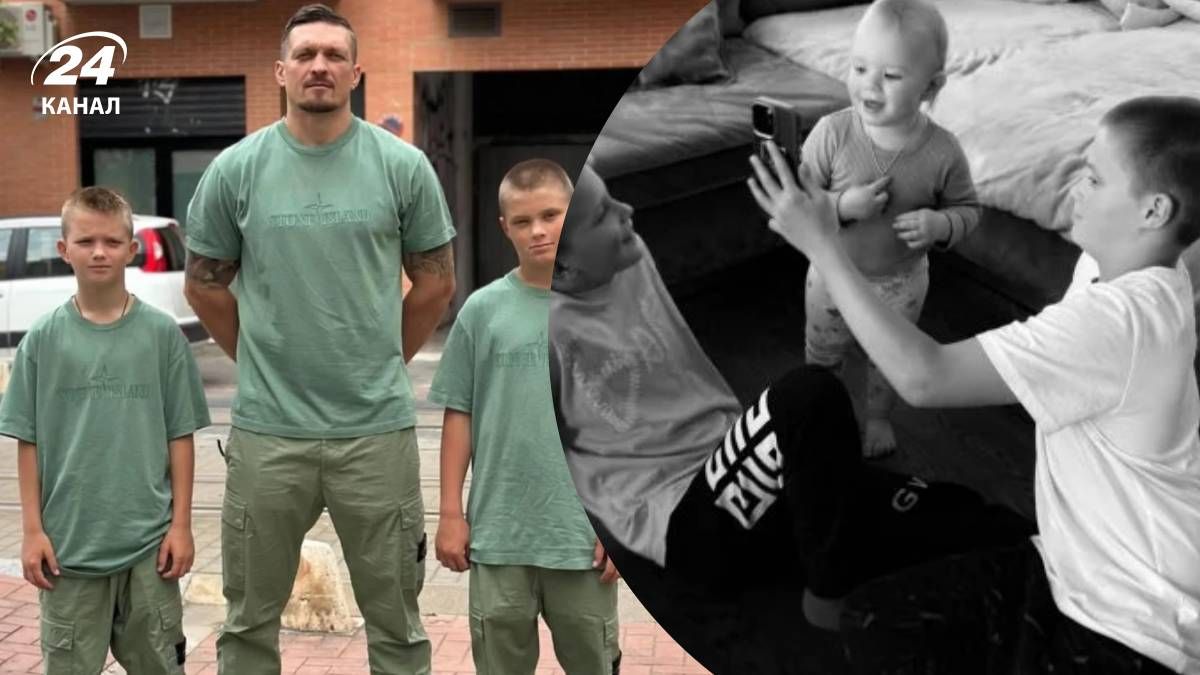 Сини Олександра Усика, Кирило та Михайло - що відомо про них Сини Олександра Усика, Кирило та Михайло - що відомо про них