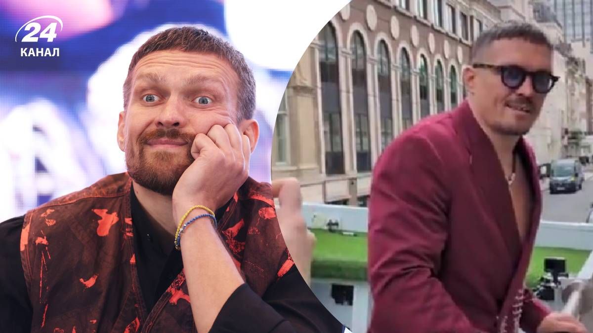 Александр Усик искал Даниэля Дюбуа посреди Лондона 14 июля