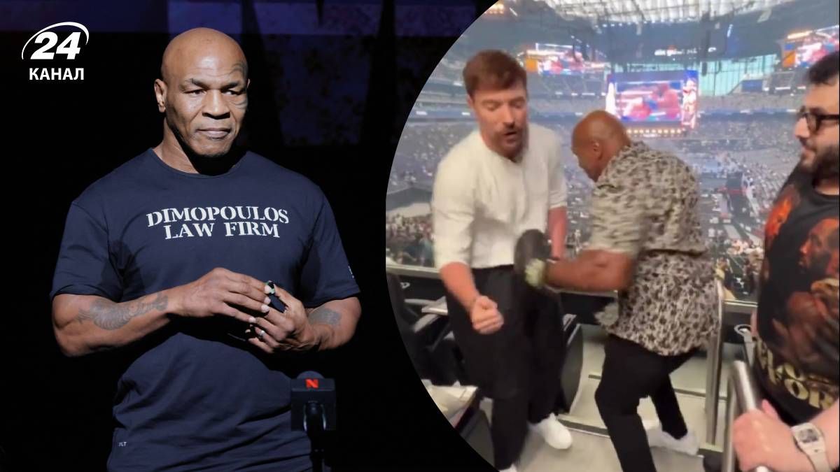 Майк Тайсон нокаутировал ютубера MrBeast в рамках боя Альварес – Кроуфорд Майк Тайсон нокаутировал ютубера MrBeast в рамках боя Альварес – Кроуфорд