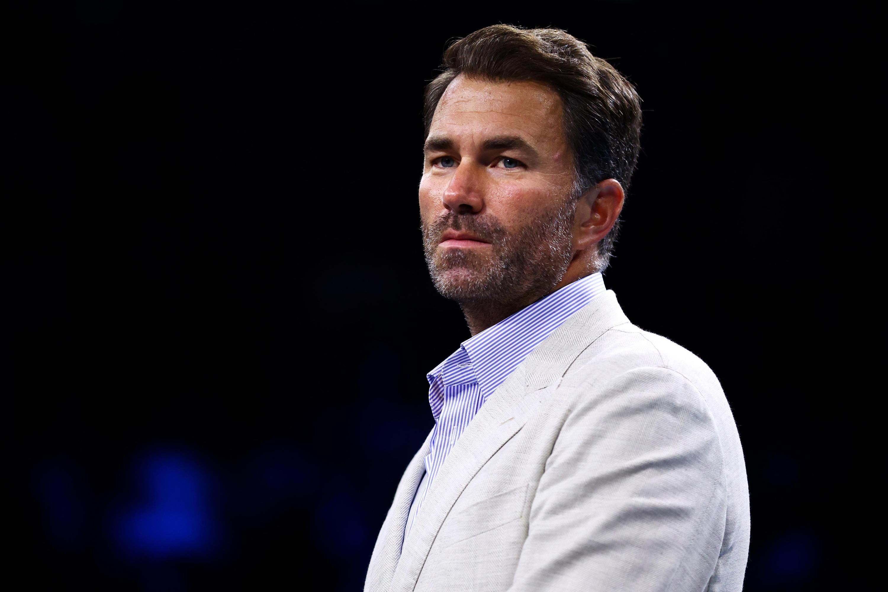 Едді Хірн розповів, чому бою Усик – Паркер може не відбутись Едді Хірн розповів, чому бою Усик – Паркер може не відбутись