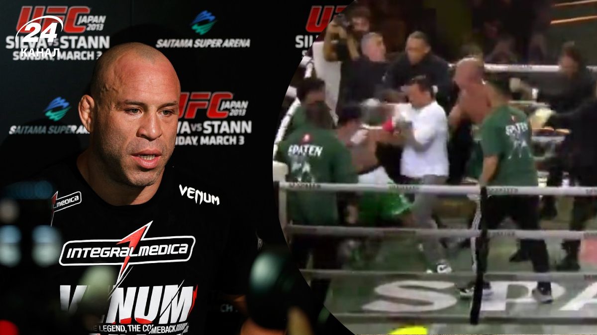 Вандерлея Сілву нокаутував глядач після бою проти Аселіно Фрейтаса Вандерлея Сілву нокаутував глядач після бою проти Аселіно Фрейтаса