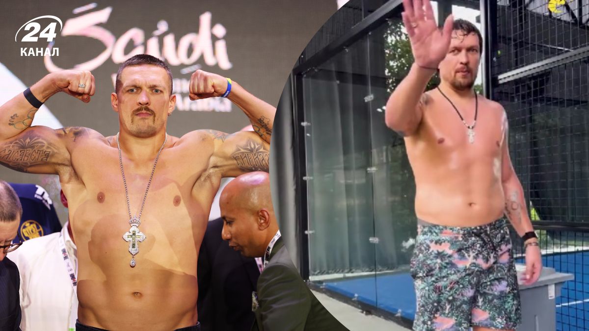 Олександр Усик продемонстрував свою фізичну форму