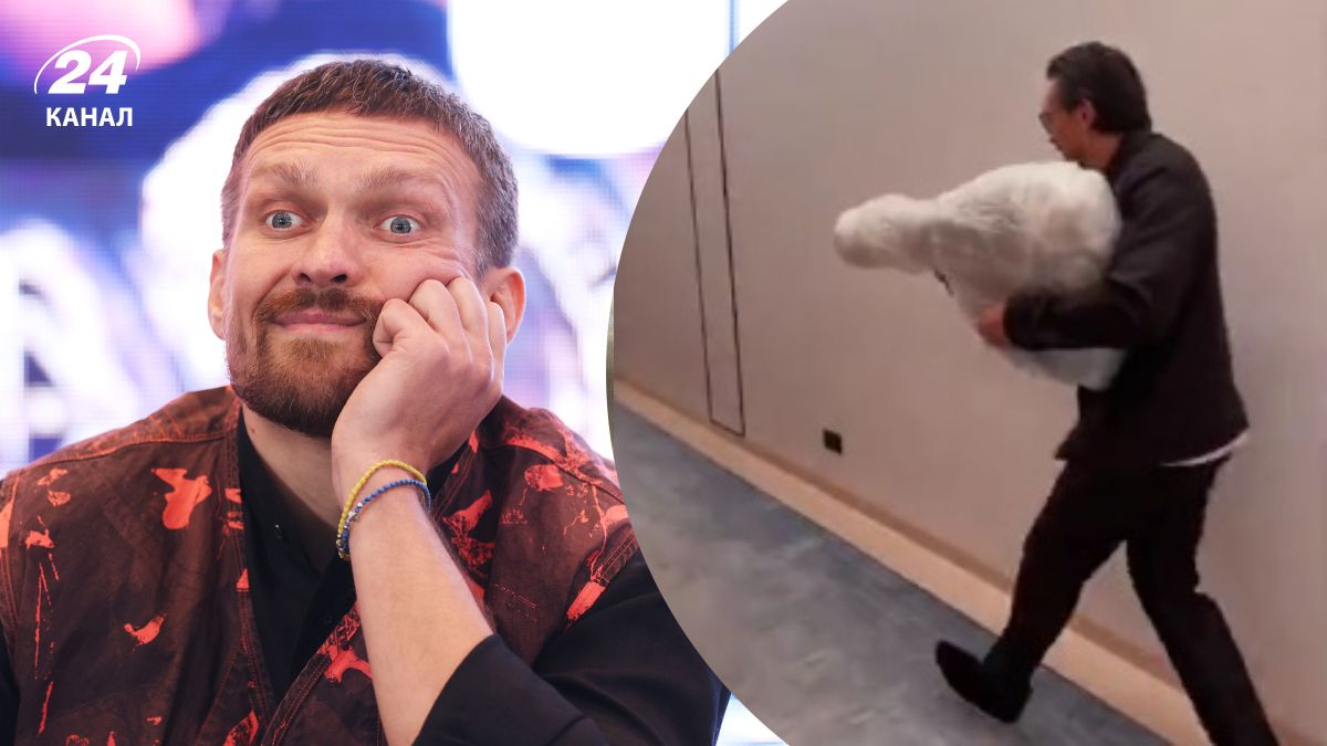 Александр Усик стрелял в промоутера Эдди Хирна