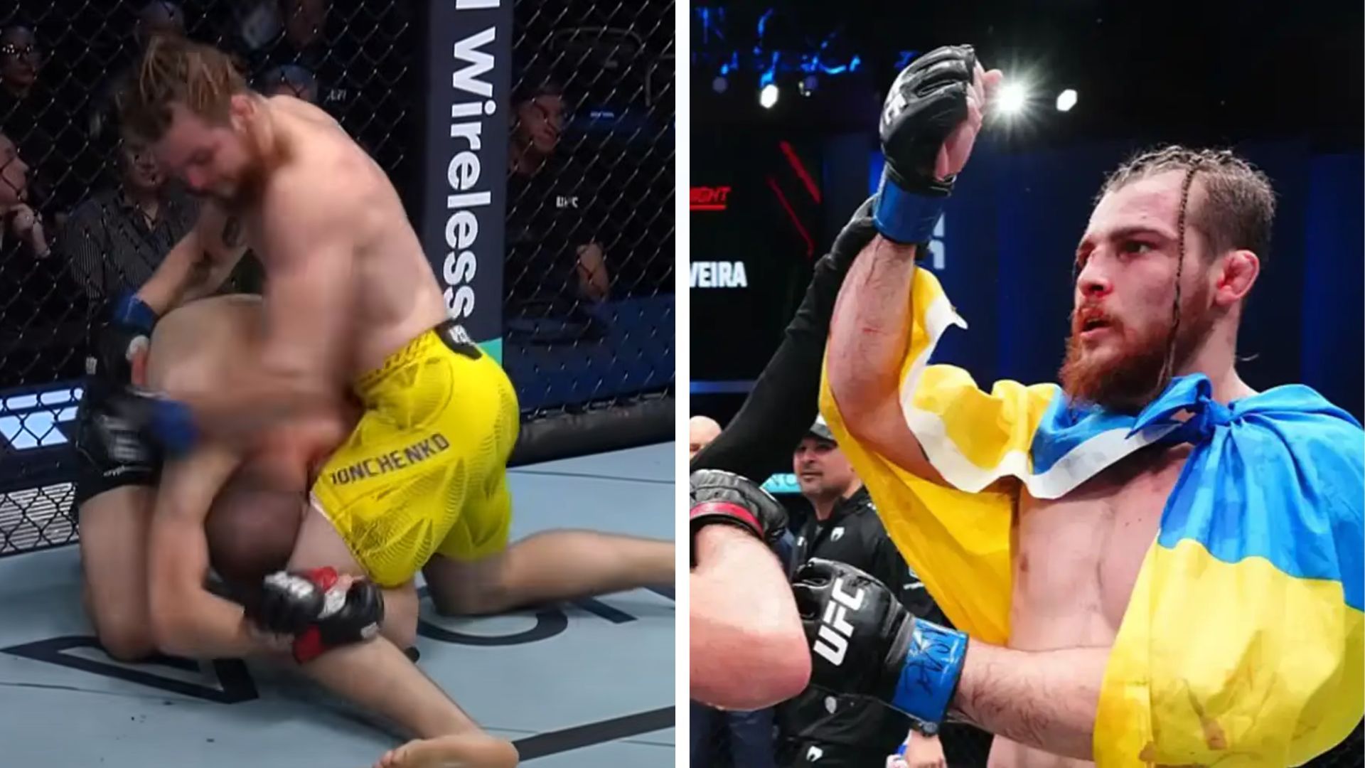 Даниил Донченко - украинский боец выиграл на UFC 8 февраля 2026 года Даниил Донченко - украинский боец выиграл на UFC 8 февраля 2026 года