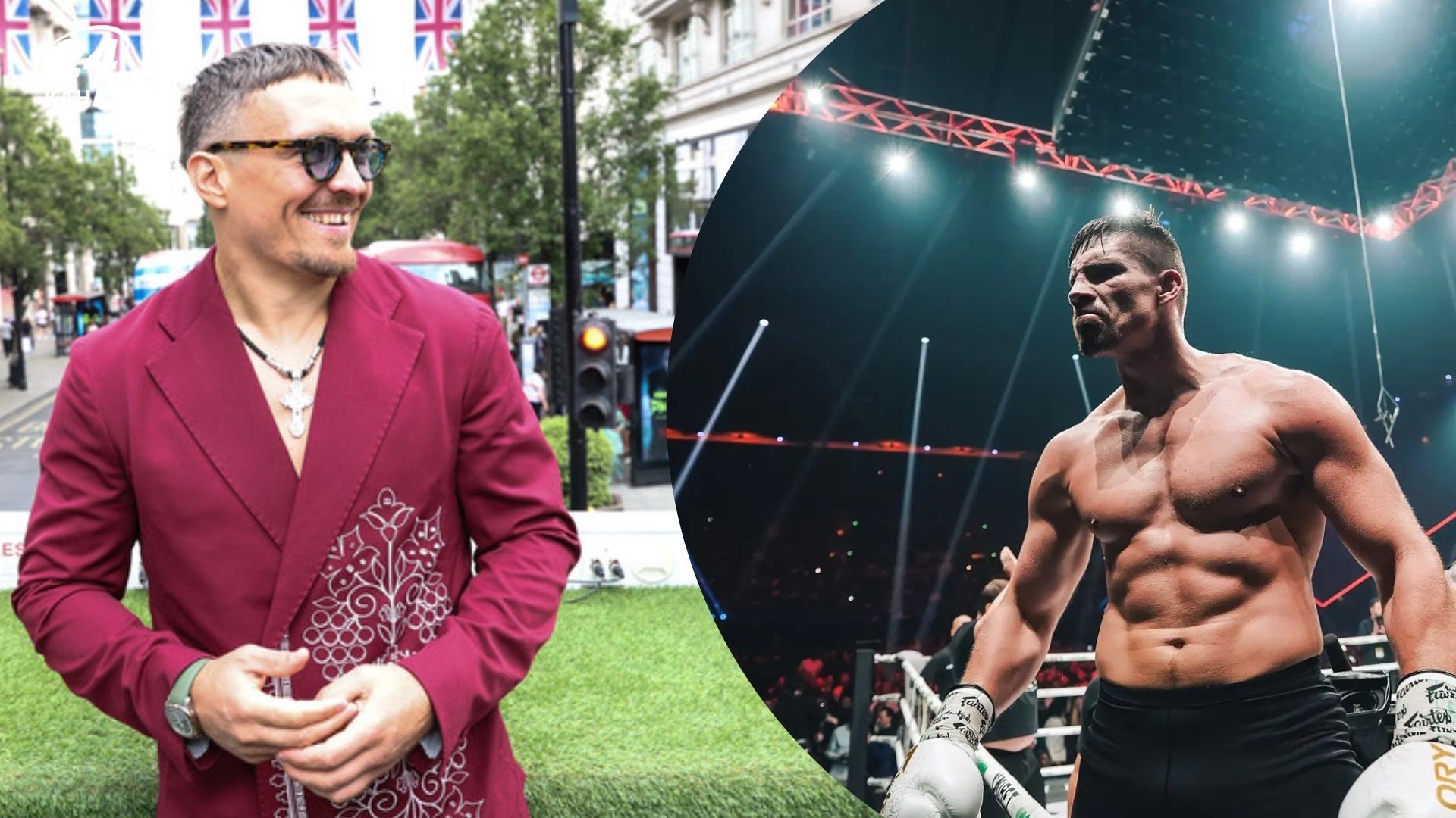 Александр Усик и Рико Верховен