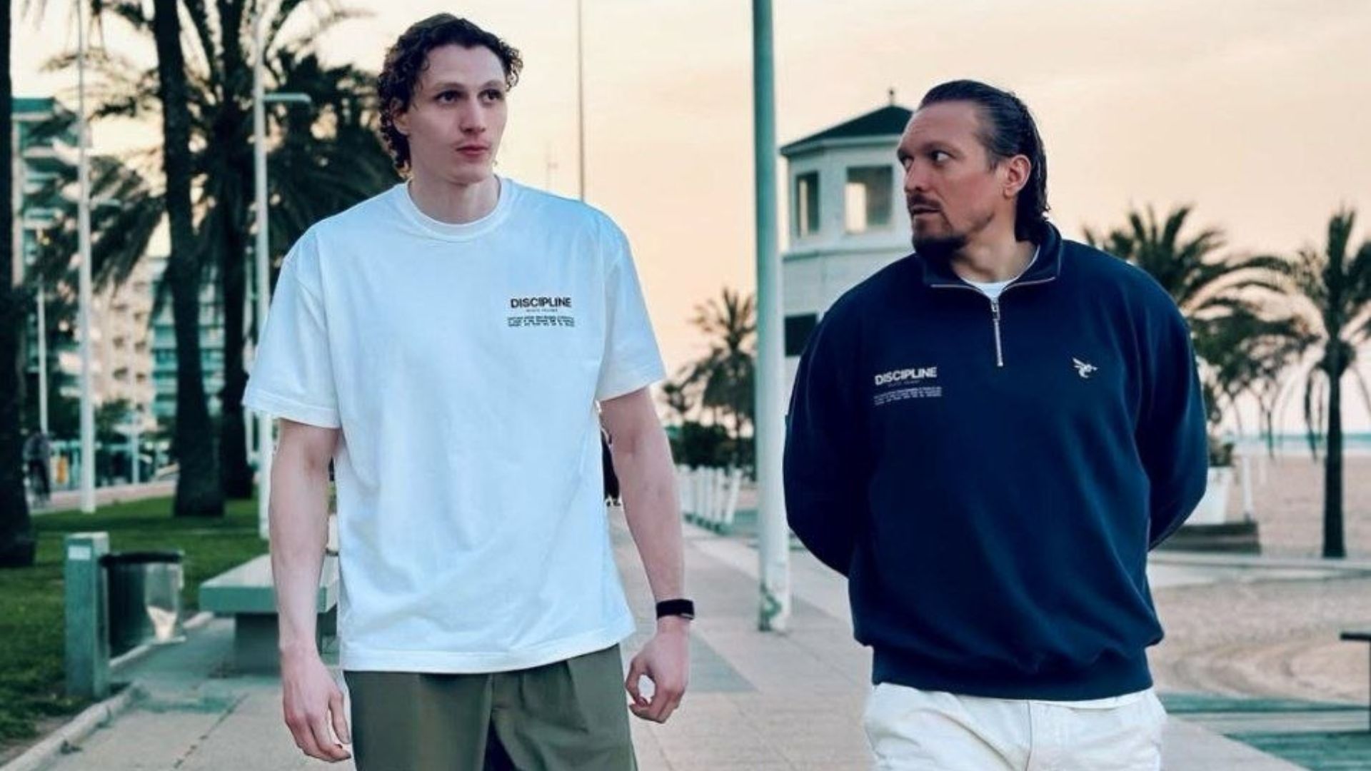 Даниэль Лапин и Александр Усик